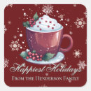 Search for hot cup stickers Red