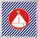 Search for sailboat painting posters Navy blue