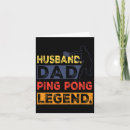 Search for ping pong cards Dad