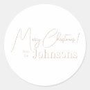 Search for retro name tags stickers Merry christmas