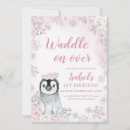 Search for penguin party invitations Waddle on over