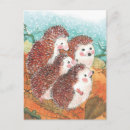 Search for forest birthday cards Hedgehog