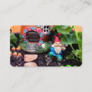 Search for gnome business cards Garden