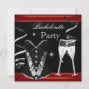 Search for corset hens party invitations Red
