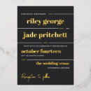 Search for 2 sided wedding invitations Typography