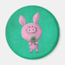 Search for four leaf clovers magnets Good luck