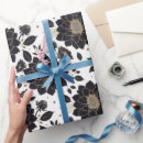 Search for gold and white wrapping paper Black