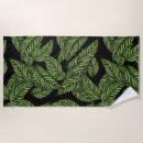 Search for palm leaf beach towels Leaves