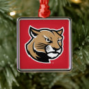 Search for cougars christmas tree decorations Dedicated siue fan christmas