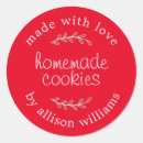 Search for baking stickers Made with love