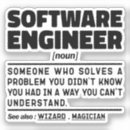 Search for computer language stickers Software engineer