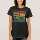 Search for october 31 tshirts Years
