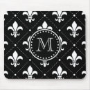 Search for white damask pattern mousepads Trendy