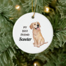Search for golden retriever christmas tree decorations Canine