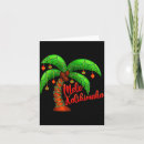 Search for coconut christmas cards Mele kalikimaka