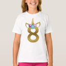 Search for unicorn birthday kids tshirts Cute