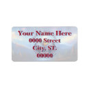 Search for 4th birthday return address labels Red white and blue