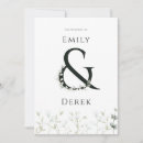 Search for modern eucalyptus invitations Minimalist