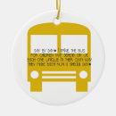 Search for school bus christmas tree decorations Transportation