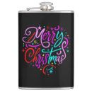 Search for christmas flasks Typography