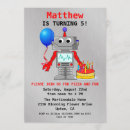 Search for blue robot invitations Robotic