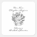 Search for new beginnings stickers Bridal shower