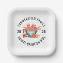 Search for seafood boil plates Crawfish
