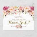 Search for flower girl cards Gold