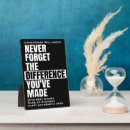 Search for retirement plaques Appreciation