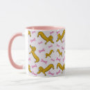 Search for pink dachshund mugs Dachshunds