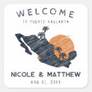 Search for mexico wedding stickers Palm trees