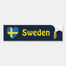 Search for sweden bumper stickers World flags