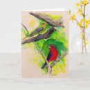Search for watercolor bird painting cards Birds