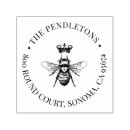 Search for classic monogram return address rubber stamps Circle