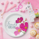 Search for best friend paper plates For her