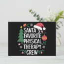 Search for physical therapy cards Santa