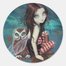 Search for cute owl art stickers Owls