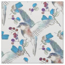 Search for white bird fabric Blue
