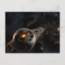 Search for asteroids postcards Planet