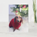Search for doxie christmas cards Wiener