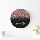 Search for gold bling clocks Girly