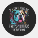 Search for bulldog portrait stickers Puppy