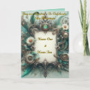 Search for green and silver wedding invitations Vintage