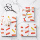 Search for fast food wrapping paper Hot dogs