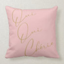 Search for french script cushions Calligraphy