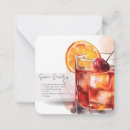 Search for cocktail recipes postcards Watercolor