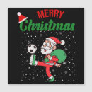 Search for soccer christmas cards Claus