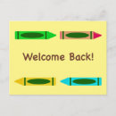 Search for back to school postcards Crayons