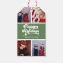 Search for happy holidays gift tags Vintage