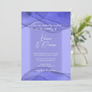 Search for blue and lavender wedding invitations Violet